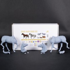 駅馬車（改訂版）馬フィギュア / 1セット（2）画像