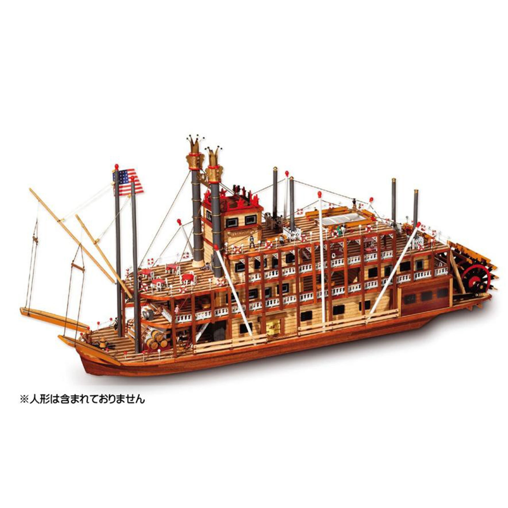 【送料無料】アンティーク　帆船　模型　ミシシッピー号 ミシシッピ｜創作品モール あるる