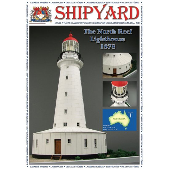 灯台　ノース　リーフ　１８７８（豪）画像