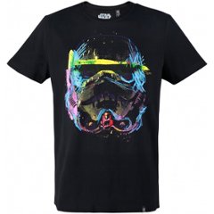 Imperial Stormtrooper Neon Sketch Art T-shirtの画像