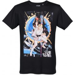 Manga Wars Movie Poster T-shirtの画像