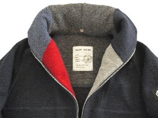 ナッピングフリースフーデッドパーカー　MADE IN JAPAN画像