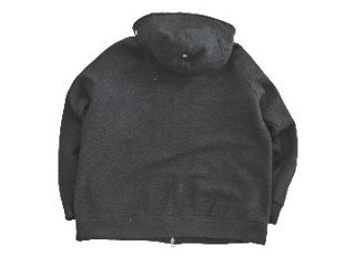 ナッピングフリースフーデッドパーカー　MADE IN JAPAN画像