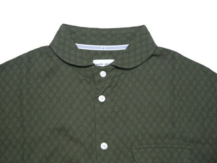 パナマラウンドカラーシャツ　MADE IN JAPAN画像