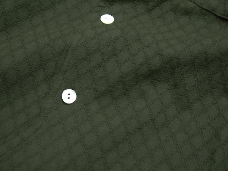 パナマラウンドカラーシャツ　MADE IN JAPAN画像