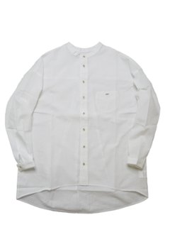 ドットアンカージャカードバンドカラーシャツ　MADE IN JAPANの画像
