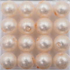 樹脂パール 6ｍｍ 紅橙 BPk-3 10個入り　2 Setの画像