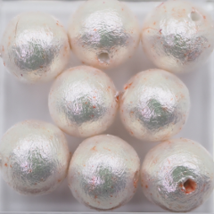 コットンパール 8ｍｍ 紅橙 BPk-3 4個入り　2 Setの画像