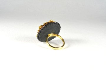 輪島の漆　朱色リング金具タイプ画像