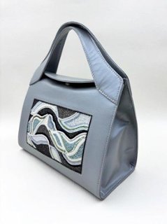 ビーズ刺繡バッグ　EB-010R画像
