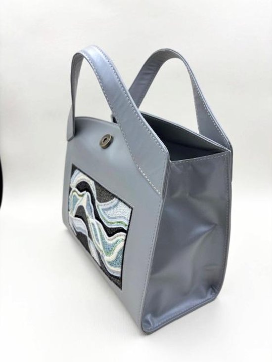 ビーズ刺繡バッグ　EB-010R画像