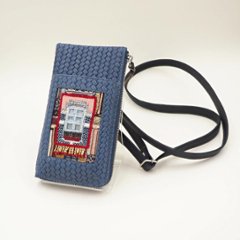 ビーズ刺繡スマホショルダーバッグ　EB-502F画像