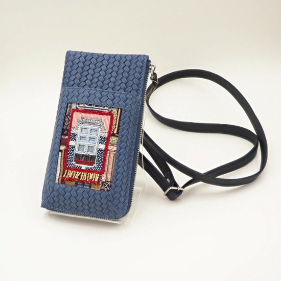 ビーズ刺繡スマホショルダーバッグ　EB-502F画像