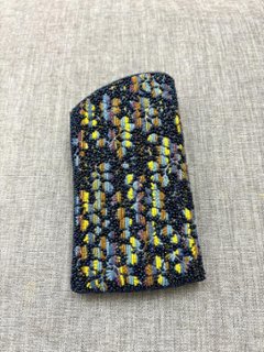 ビーズ刺繡メガネケース　ES-001の画像