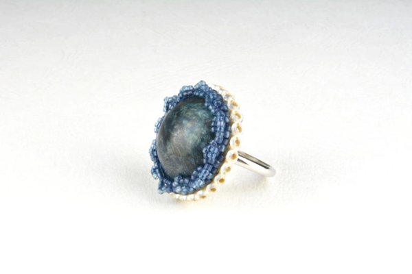 藍染銘木リングPW-220の画像