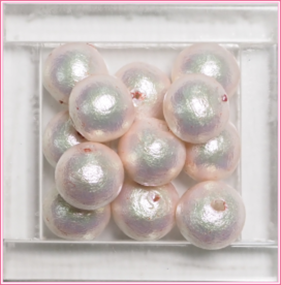 コットンパール8mm ラックダイ　約8個入り画像
