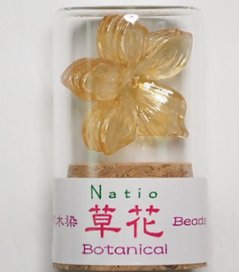 アクリルフラワー5Ｐ 西洋茜　約4個入りの画像