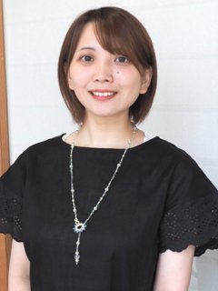 すくも藍キット　「Blue Rondo 」　ネックレス画像