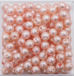 樹脂パール 3ｍｍ 紅赤橙 BRo-3 30個入りの画像