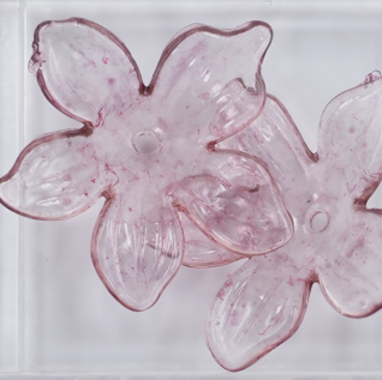 フラワー 5P 花むらさき AB2-3 4枚入り画像