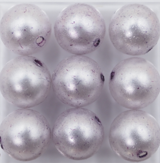 樹脂パール 8ｍｍ 藍むらさき AB5-3 8個入り画像