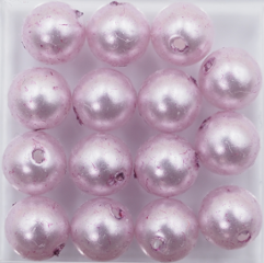 樹脂パール 6ｍｍ 花むらさき AB2-1〜5+ 10個入りの画像