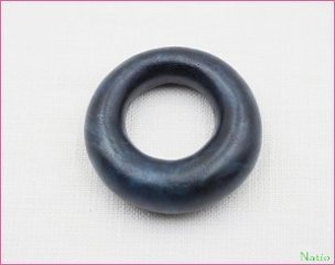 藍染銘木　偏丸リング 40Φｘ12ｍｍの画像