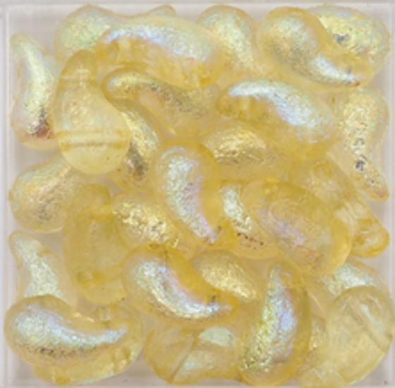 チェコ　プレス　ゾリデュオ 花紅　花黄Yellow　50個　受注生産品画像