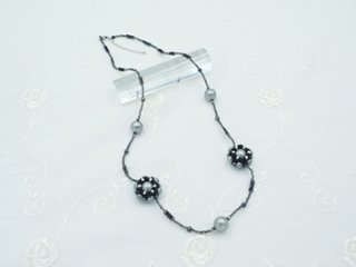 和墨ビーズキット　アンヘルネックレスの画像