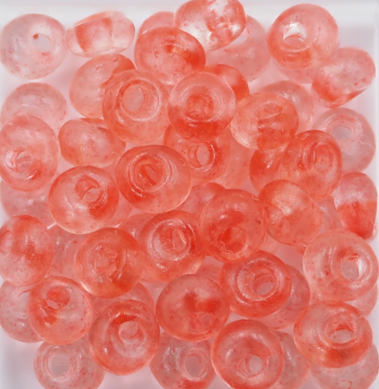 まが玉4ｍｍ BRo-4 花紅RedOrange　約3ｇ 限定品画像