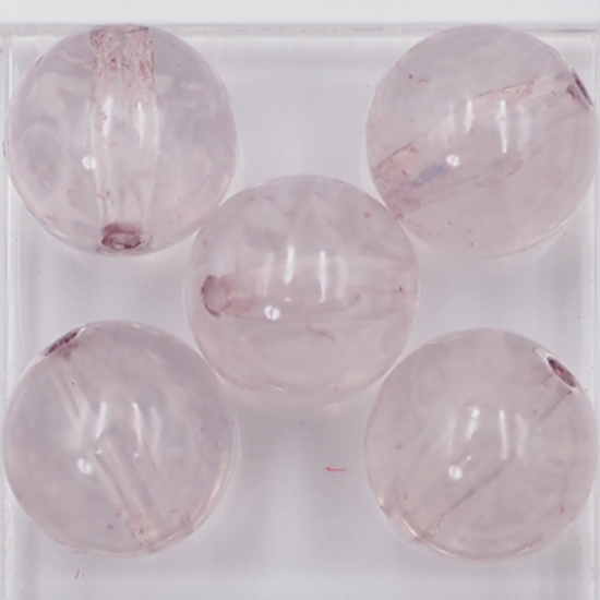 アクリル丸球 花むらさき 10ｍｍ  1・3・5回着せ　2個画像