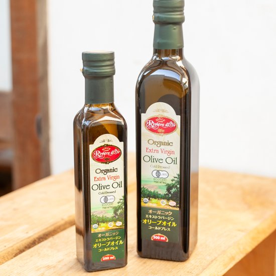 オーガニックエクストラバージンオリーブオイル　コールドプレス画像