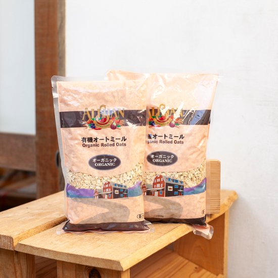 アリサン 有機オートミール画像