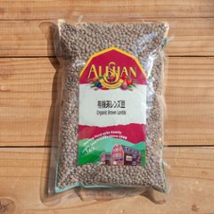 アリサン 有機茶レンズ豆の画像