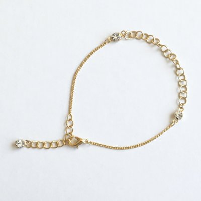 ラインストーンのブレスレットの画像