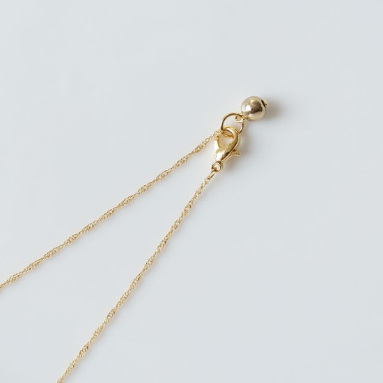 天然石のさざれと淡水パールを散りばめたネックレス画像