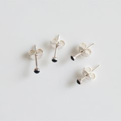 丸の4個セットSILVER925ピアス画像