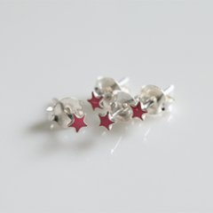 星の4個セットSILVER925ピアス画像