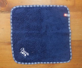 EQUIP PLUS コラボ　今治ミニタオル ネイビー画像