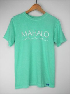 【メンズ】マハロ　ピグメントダイTシャツ ミントの画像