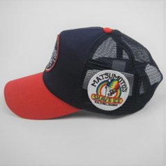 【キャップ】MATSUMOTOコラボキャップ ネイビー×レッド画像