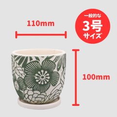 ブルーメポットA S グリーン画像