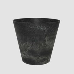 アートストーン ラウンド ブラック 27㎝の画像