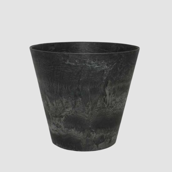アートストーン ラウンド ブラック 27㎝画像