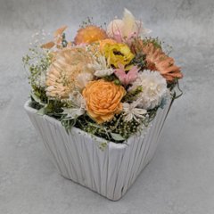 彩りフラワーBOXアレンジメント画像