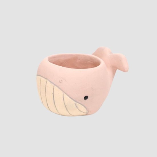 クジラポット S ピンク画像