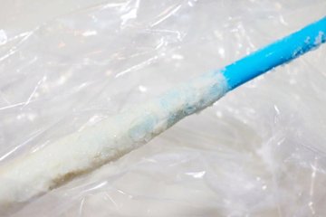 細い羊腸　長さ7m（直径16～18mm）【羊腸の中で一番細い】パイプ付き１本の画像