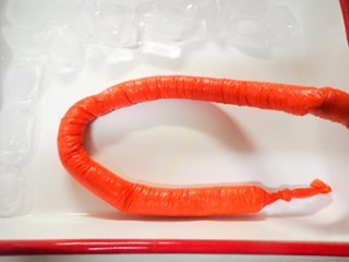 コラーゲンケーシング[赤いウインナー作り用]（仕上がり直径18mm 長さ15m）画像