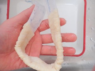 【単品豚腸】直径32-34mm プラスチックガイドタイプ1本 長さ3m以上11m未満の画像