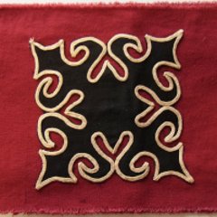 ヤオ族アップリケ布の画像